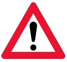 Advarselstavle A99, 70 cm