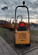 Thwaites 1 Tonne m/højtip, Brugt dumper