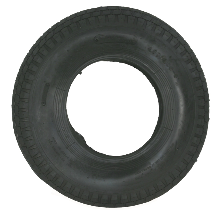 Dæk 4,00x8/4 (16x4"), f/mørtelbør