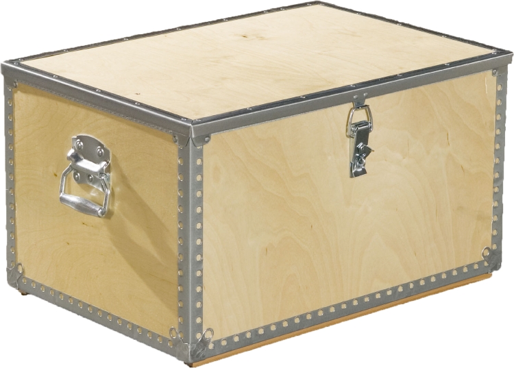 Værktøjskasse m/låg, 785 mm