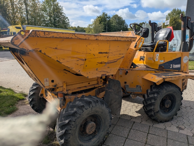 Thwaites 3 Tonne hi/sw, Brugt dumper
