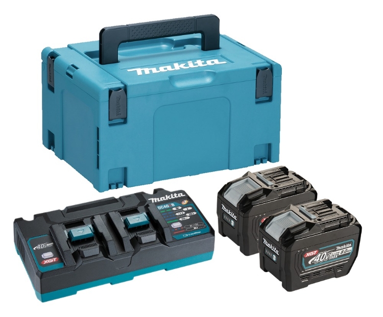 Makita Batteri og Ladepakke 2x8Ah XGT