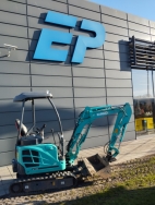 Kobelco SK17SR-3E Canopy, Brugt minigraver
