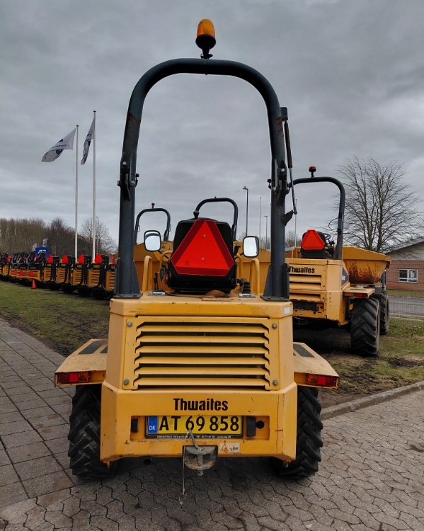 Thwaites 3 Tonne m/dr. højtip, Brugt dumper