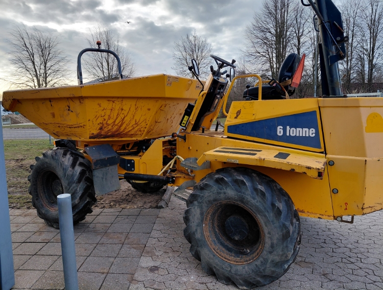 Thwaites 6 Tonne m/dr. tip, Brugt dumper