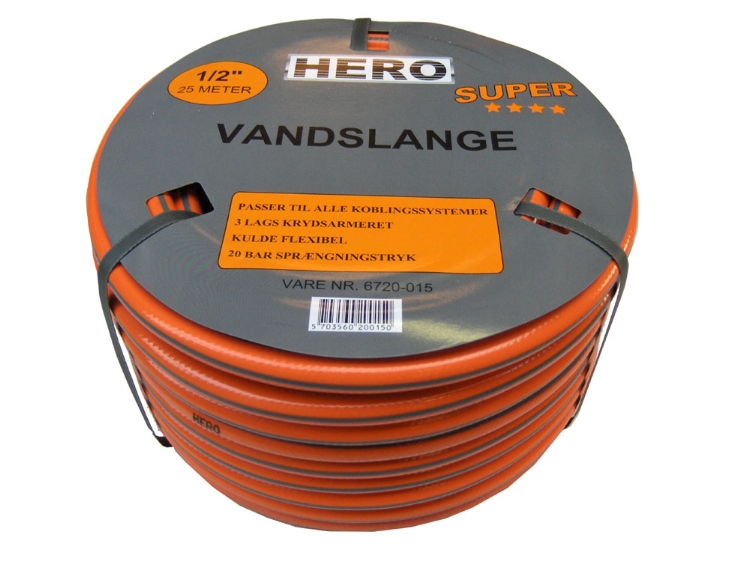 1/2" Haveslange, 25 m