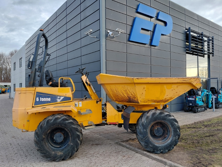 Thwaites 6 Tonne m/drejelig tip, Brugt dumper