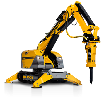 Nedbrydningsrobotten Brokk 400