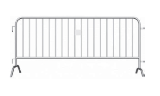 Publikumshegn, 2,5x1,1 m