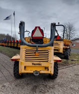 Thwaites 3 Tonne m/drejelig højtip, Brugt dumper