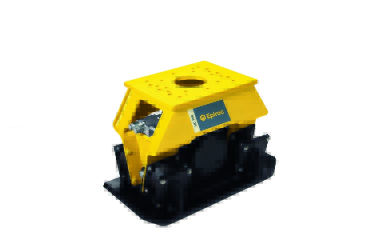 Epiroc HC350 Pladevibrator (360° rotation), Maskinbåren