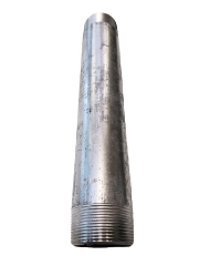 2" nippelrør m/gevind