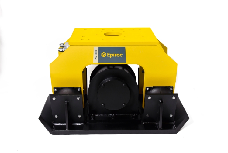 Epiroc HC850 Pladevibrator (statisk), Maskinbåren