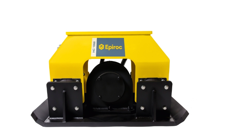 Epiroc HC1050 Pladevibrator (360° rotation), Maskinbåren