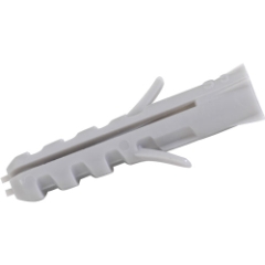 Nylon plugs u/krave, 10x50 mm, 50 stk