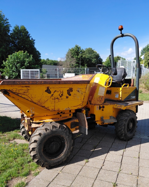 Thwaites 2 Tonne m/drejelig højtip, Brugt dumper