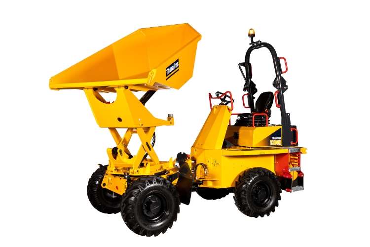 Thwaites, 3 Ton, m/drejelig højtip