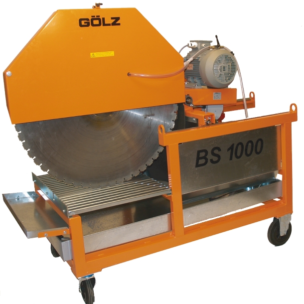 Gölz BS1000, Stenskæremaskine