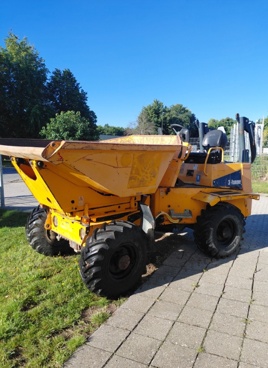 Thwaites 3 Tonne m/dr. højtip, Brugt dumper