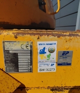 Thwaites 6 Tonne m/drejelig tip, Brugt dumper