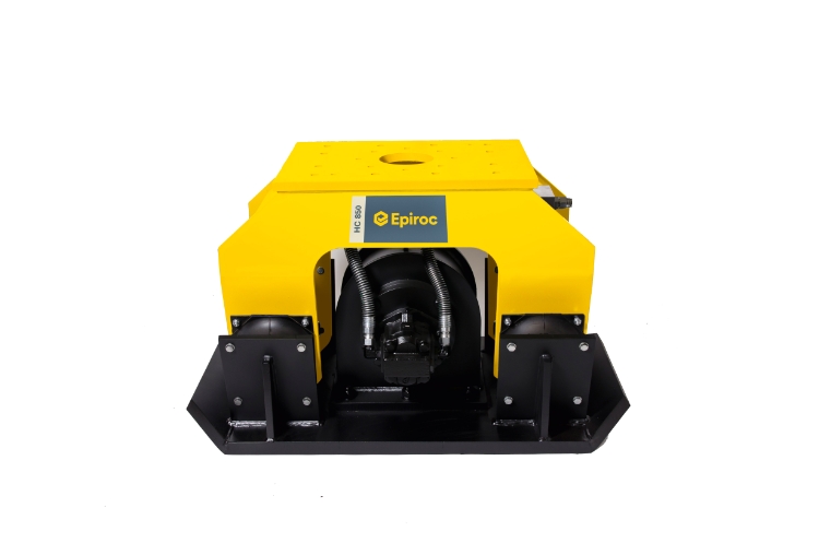 Epiroc HC850 Pladevibrator (statisk), Maskinbåren