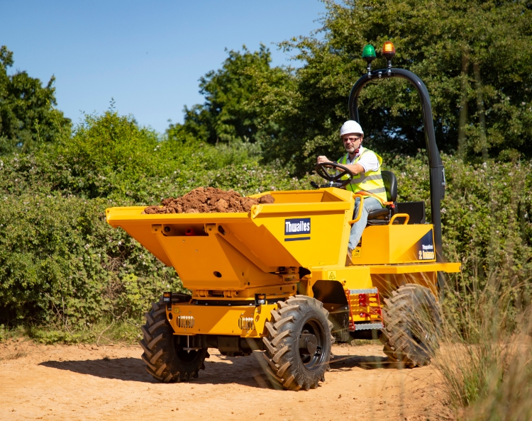 Thwaites 2 Ton, m/drejelig højtip