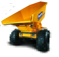 Thwaites 9 Ton, m/drejelig tip