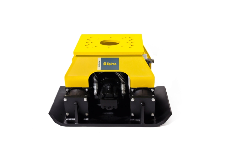 Epiroc HC450 Pladevibrator (360° rotation), Maskinbåren