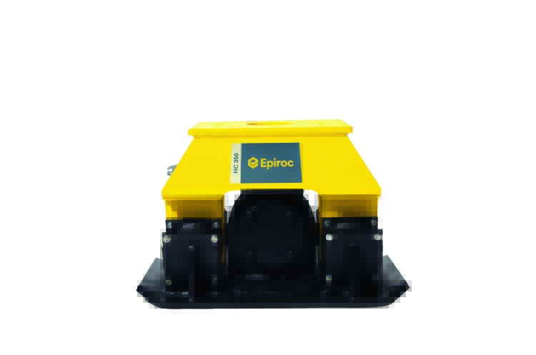 Epiroc HC350 Pladevibrator (360° rotation), Maskinbåren