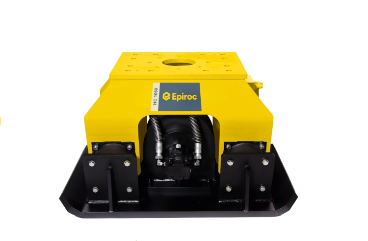 Epiroc HC1050 Pladevibrator (statisk), Maskinbåren