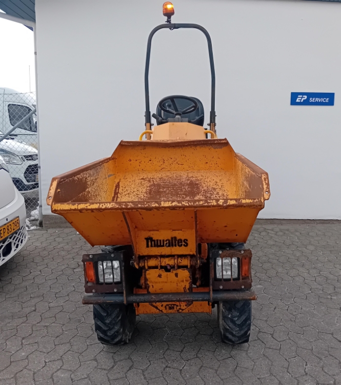 Thwaites 1 Tonne m/højtip, Brugt dumper 