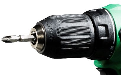 Hikoki DS18DD, Bore-/skruemaskine, 5,0 Ah, 18V (inkl. 2 x batterier og lader)