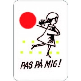 Pas på mig, 60x40 cm