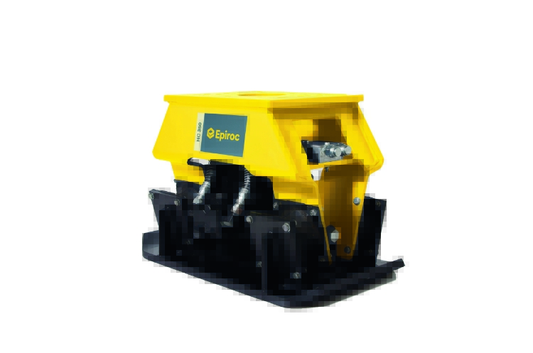 Epiroc HC350 Pladevibrator (statisk), Maskinbåren