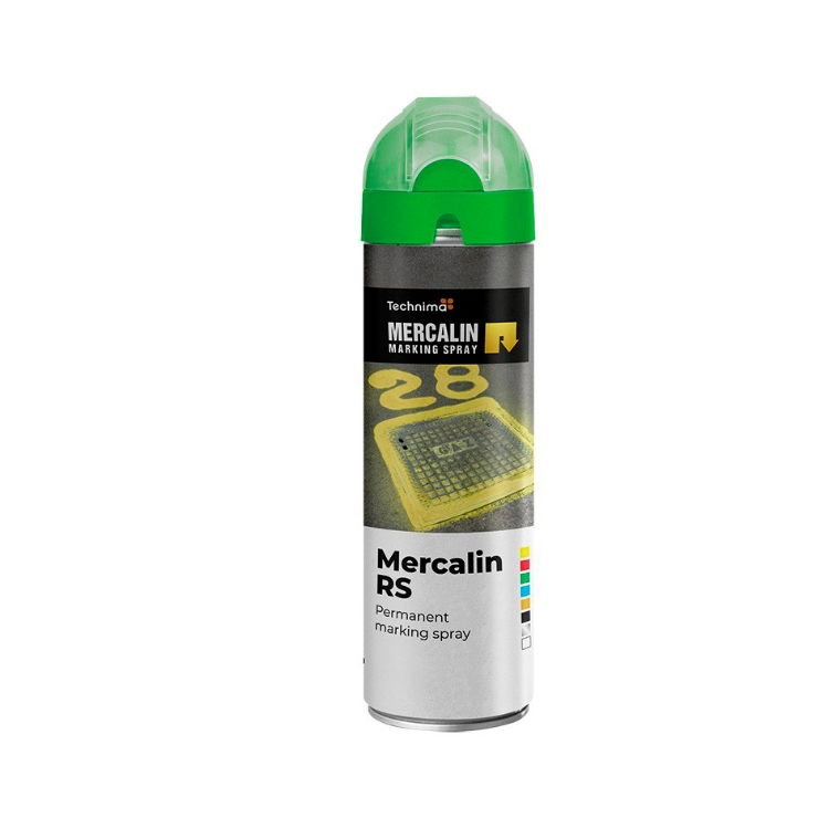 Mercalin Mærkespray, Grøn, 500 ml